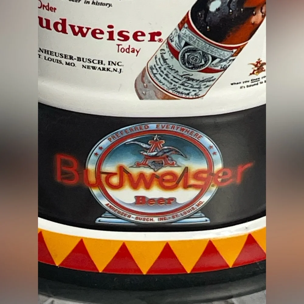 2006 Budweiser “Today” Membership Stein Anheuser-Busch Collectors Club 10” Tall